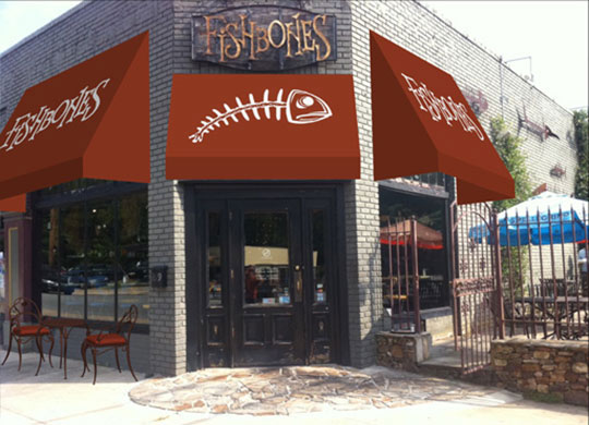 FishBones Commercial Awning