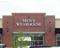 commercial awning at Men's Wearhouse
