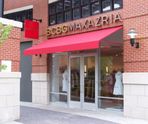 commercial awning at BCBGMAXAZRIA