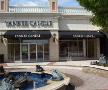 commercial awning at Yankee Candle
