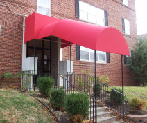 residential entrance awning