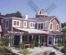 Residential Awning in backyard