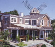 Residential Awning in backyard