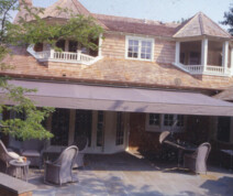 Residential Awning in backyard