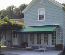 Residential Awning on back of a home